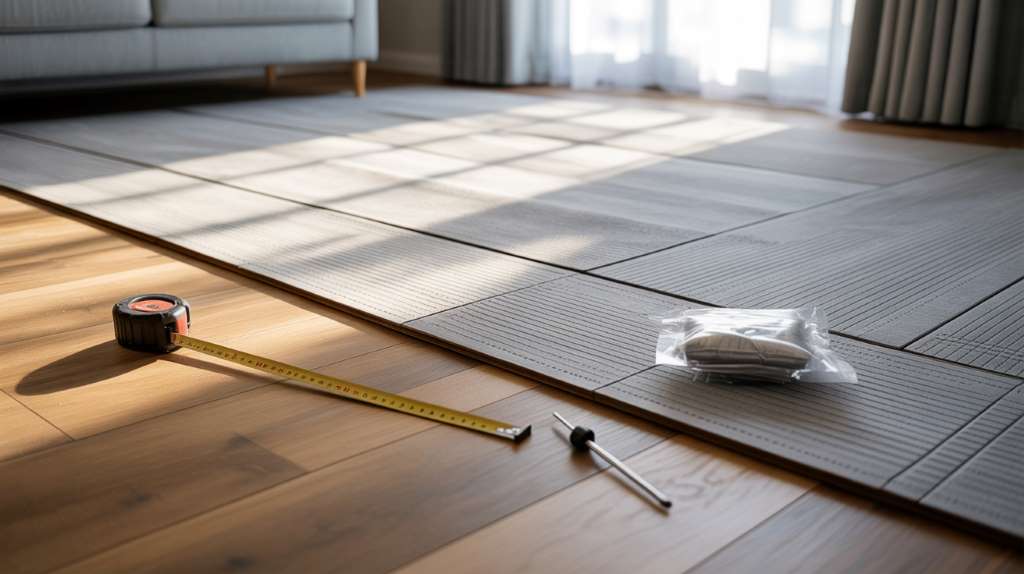 walking noise from upstairs floors diy​