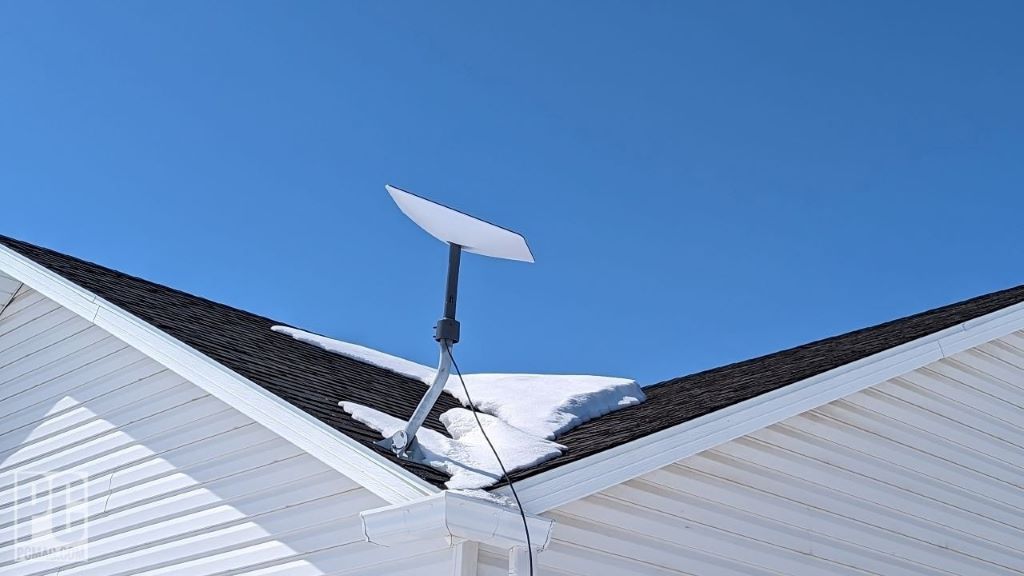 Starlink satellite dish ice buildup solutions helpful guide free