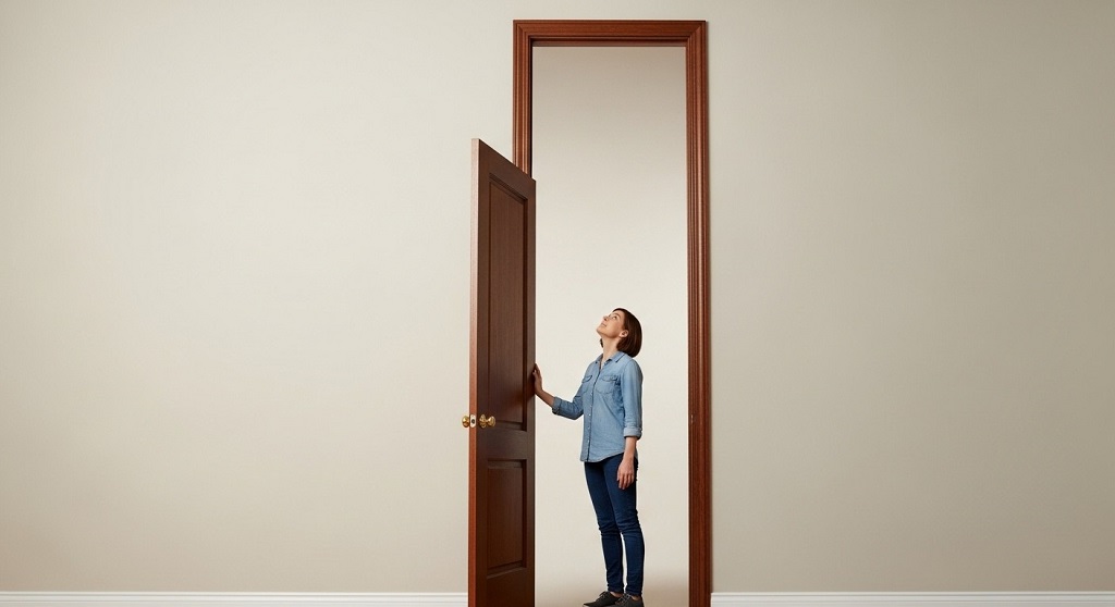 Can I install a 96-inch door in an existing 80-inch opening