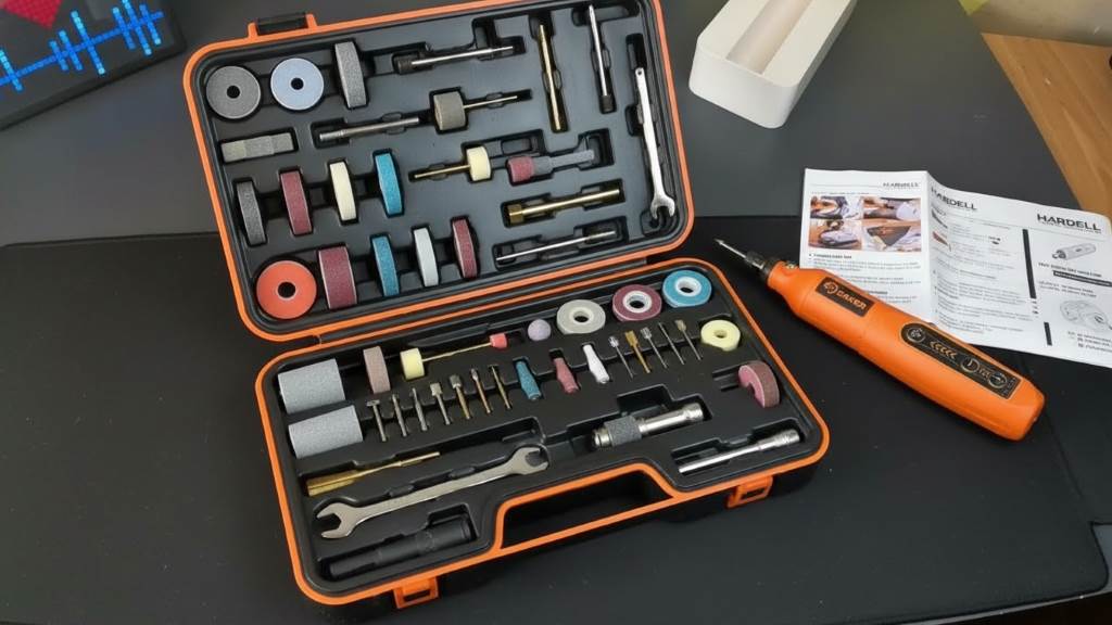 Complete Guide to the HARDELL 4V Rotary Tool with 69 Accessories