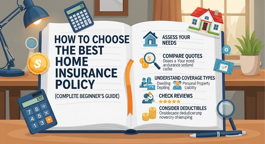 How to Choose the Best Home Insurance Policy Complete Beginner’s Guide