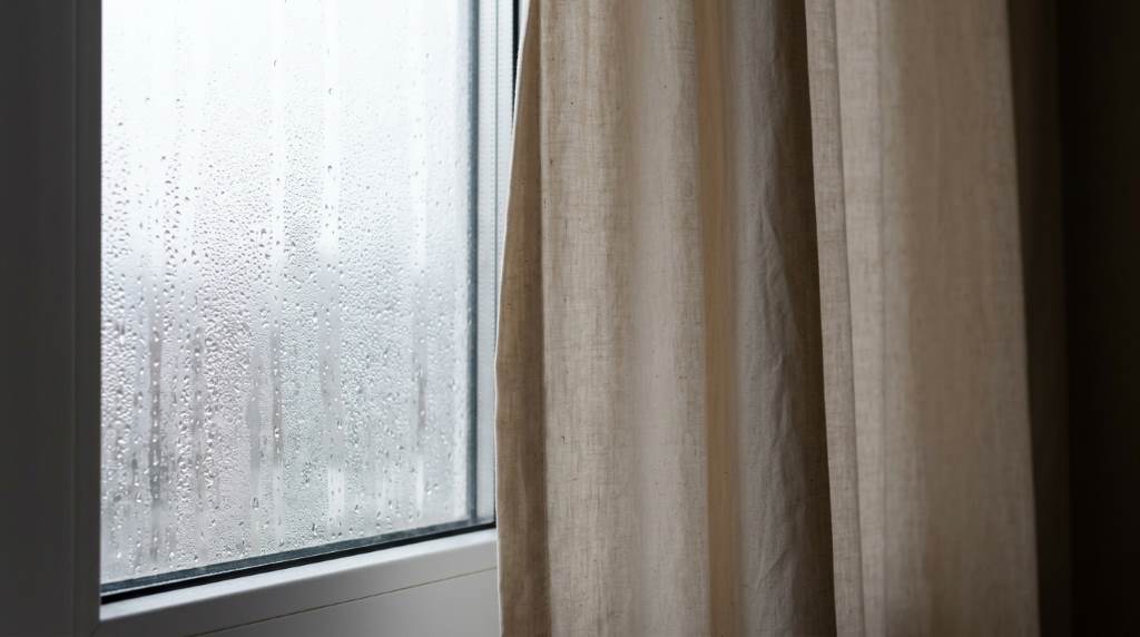 Cleaning moisture resistant window shades for mold prevention