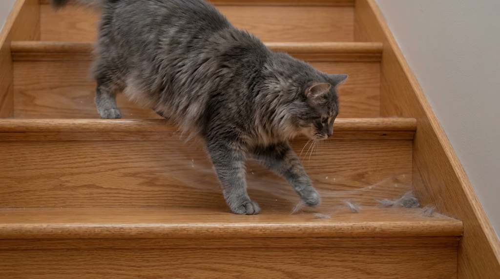 Why Pet Hair Builds Up Fast in Denver, CO Stair Corners
